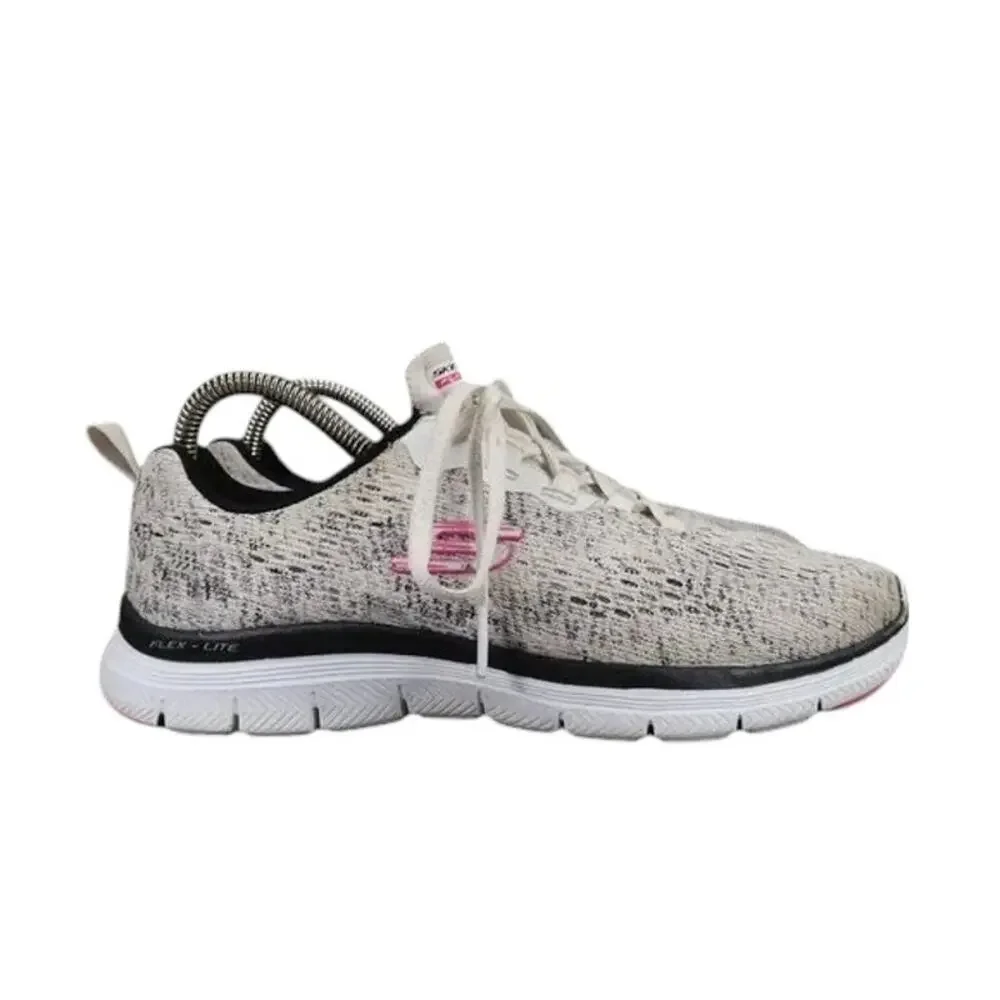Skechers Shoes Womens 7 Athletic Trainers Flex Appeal Sneaker Active Comfort Low